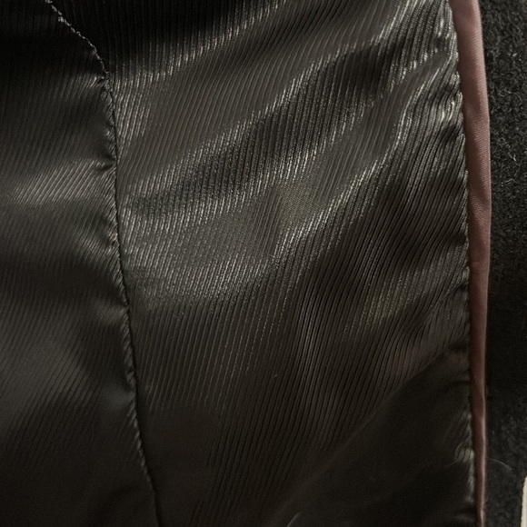 Calvin Klein Shawl Collar Black Coat NWT | 3 Button | Size 10 | 31” Length - Picture 10 of 10